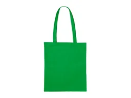 Baumwoll-Tragetaschen, grün 38x42 cm mit zwei langen Henkeln – Produktbild 1 von 1