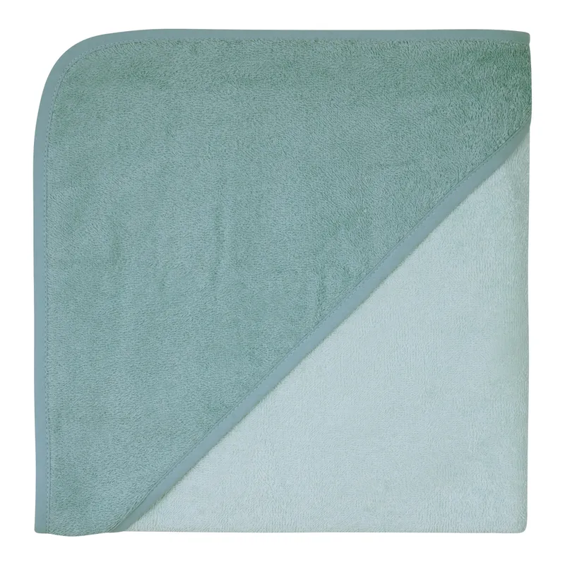 Wörner Wörner Kapuzenbadetuch 100x100 cm gruen, Gruen, – Produktbild 1 von 1