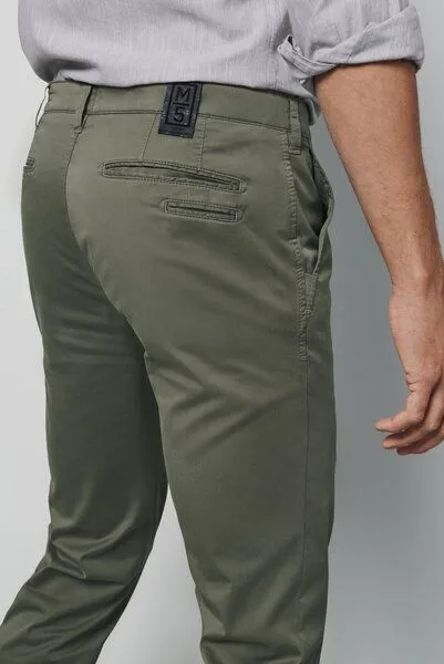M 5 BY MEYER M 5 BY MEYER CASUAL BIO-BAUMWOLLCHINO, Grün (oliv), – Produktbild 5 von 8