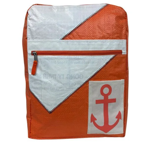 Beadbags Beadbags Block Segelrucksack, Orange, – Produktbild 1 von 4