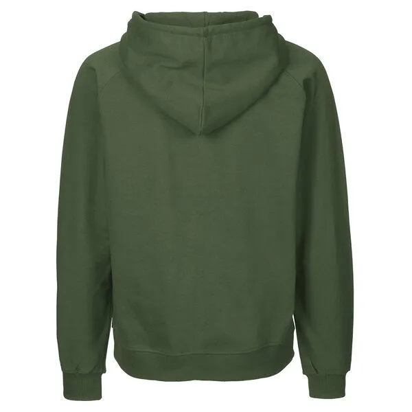 HANDGEDRUCKT HANDGEDRUCKT "Flauschspion" Männer Zip Hoody Neutral, Militarygreen, – Produktbild 3 von 4