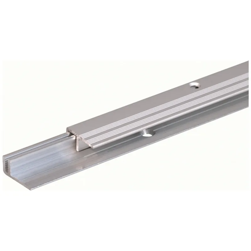 Alberts ALBERTS Abschlussprofil Pro, Set für Beläge7-15mm, Alu blank+ Alu silber elox., LxB 900x22mm – Produktbild 1 von 1