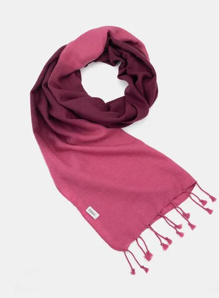 Djian Djian NOVA – Schal aus Merino-Wolle, mulesing-frei, Beere (rot), – Produktbild 2 von 2