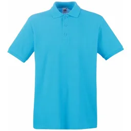 Fruit Of The Loom Fruit of the Loom Cotton Classics-16.3218 Piqué Polo  Gr. 2XL azure-blue – Produktbild 1 von 1