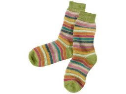 hirsch natur hirsch natur Kinder Socken Bio-Schurwolle Rainbow maigrün – Produktbild 1 von 1