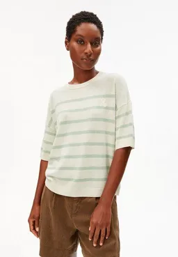 ARMEDANGELS ARMEDANGELS STRIPE Damen Strickshirt aus Leinen-Mix – Produktbild 1 von 1