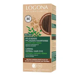 LOGONA LOGONA Pflanzen-Haarfarbe-Pulver schokobraun – Produktbild 1 von 1