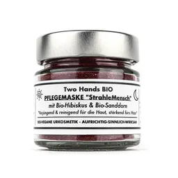 Two Hands BIO Two Hands BIO Pflegemaske „StrahleMensch“ mit Bio-Hibiskus & Bio-Sanddorn - Bio-Vegan – Produktbild 1 von 1