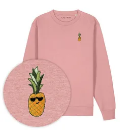LIGARTI Bestickter Pullover – Ananas – LIGARTI Tiermanufaktur – Produktbild 1 von 1