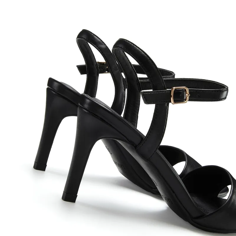 Lascana High-Heel-Sandalette, Schwarz, – Produktbild 1 von 3