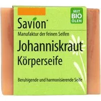 Savion feine Seifen Manufaktur Biologische Duschseife Johanniskraut 80 g Für jeden Hauttyp – Produktbild 1 von 1