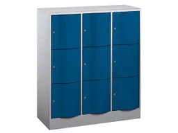 C+P C+P Schließfachschrank 3 Türme an/bl 3er – Produktbild 1 von 1