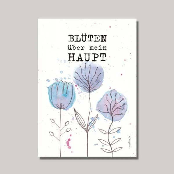 Fines Papeterie Fines Papeterie Postkarten Set mit Blumen und Blüten – Produktbild 4 von 4