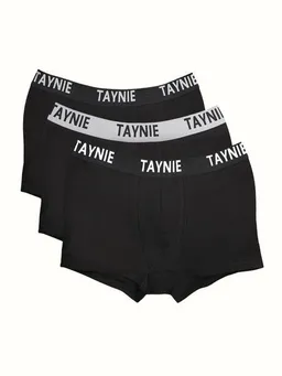 Taynie 3er-Pack Mix - Retroshorts - Biozidfrei - Zertifiziert - TAYNIE HERREN BOXERSCHORTS – Produktbild 1 von 1