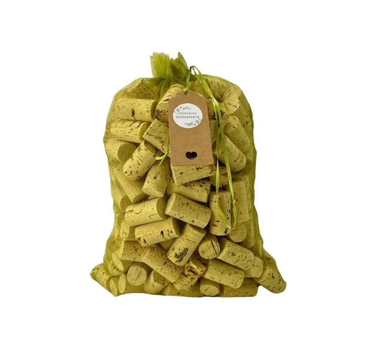 Iberia Kork Bastelnaturmaterial 200 Stück Bastelkorken aus Natur Kork, Beige, – Produktbild 2 von 5
