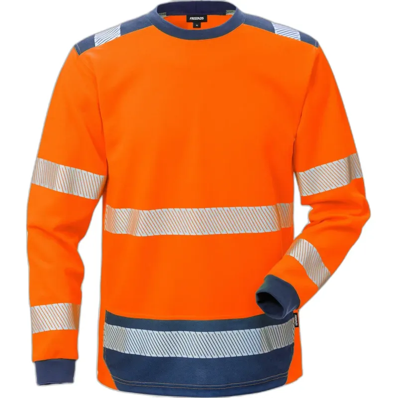 Fristads Langarmshirt Fristads Classe 3 7724 THV, Orange, – Produktbild 1 von 2