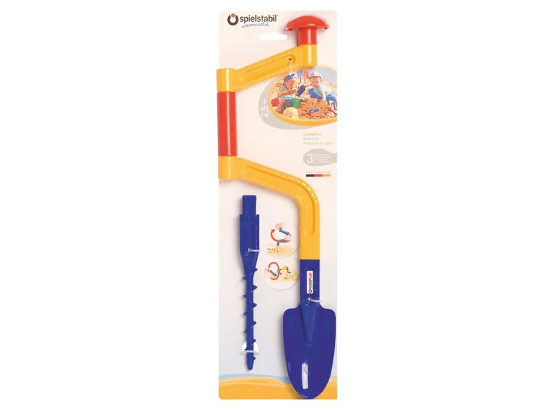 Spielstabil Spielstabil Sandbohrer kombi 52,5x16x5,5 cm, Mehrfarbig, – Produktbild 1 von 2