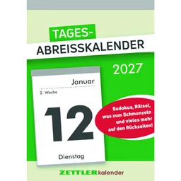 Zettler ZETTLER Abreißkalender 2027 – Produktbild 1 von 1