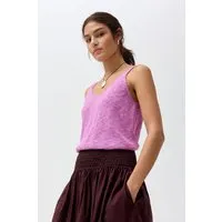 People Wear Organic People Wear Organic Glattstrick Top, rosa uni, Bio-Baumwolle – Produktbild 1 von 1