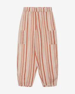MATONA MATONA Damen vegan Hose Barrel Leg Gestreift – Produktbild 1 von 1