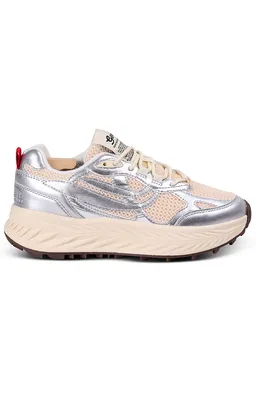 Genesis Genesis Damen vegan Sneaker G-Eco`99 Bulky Silver Almond – Produktbild 1 von 1