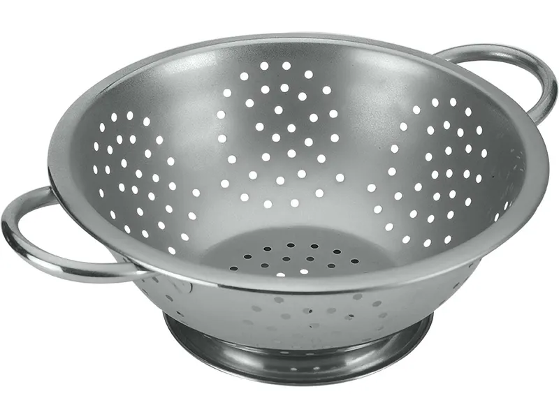 Metaltex Metaltex Standsieb ø 24 cm aus Edelstahl, groblöchrig – Produktbild 1 von 1