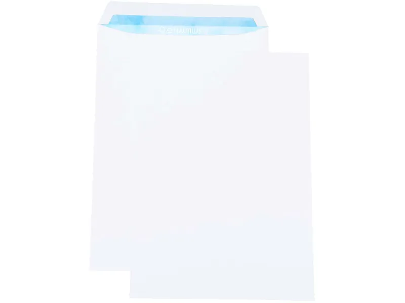 250 Versandtaschen "Nautilus Super White" DIN C4, mit Haftklebung, ohne Fenster 120 g/m² – Produktbild 1 von 1