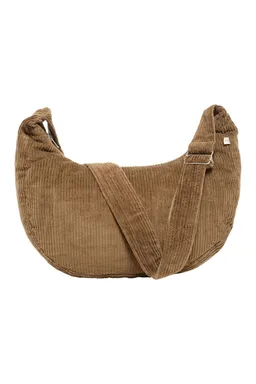 Tranquillo Cross-Body-Bag Birnaa aus Biobaumwolle - taupe / one size – Produktbild 1 von 1