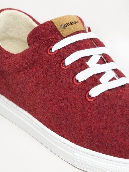 Magicfelt Magicfelt Wool Walker 101 Sneaker aus 100 % Schurwolle, Rot, – Produktbild 3 von 4