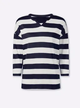 heine Ringelshirt marine-weiß-geringelt – Produktbild 1 von 1