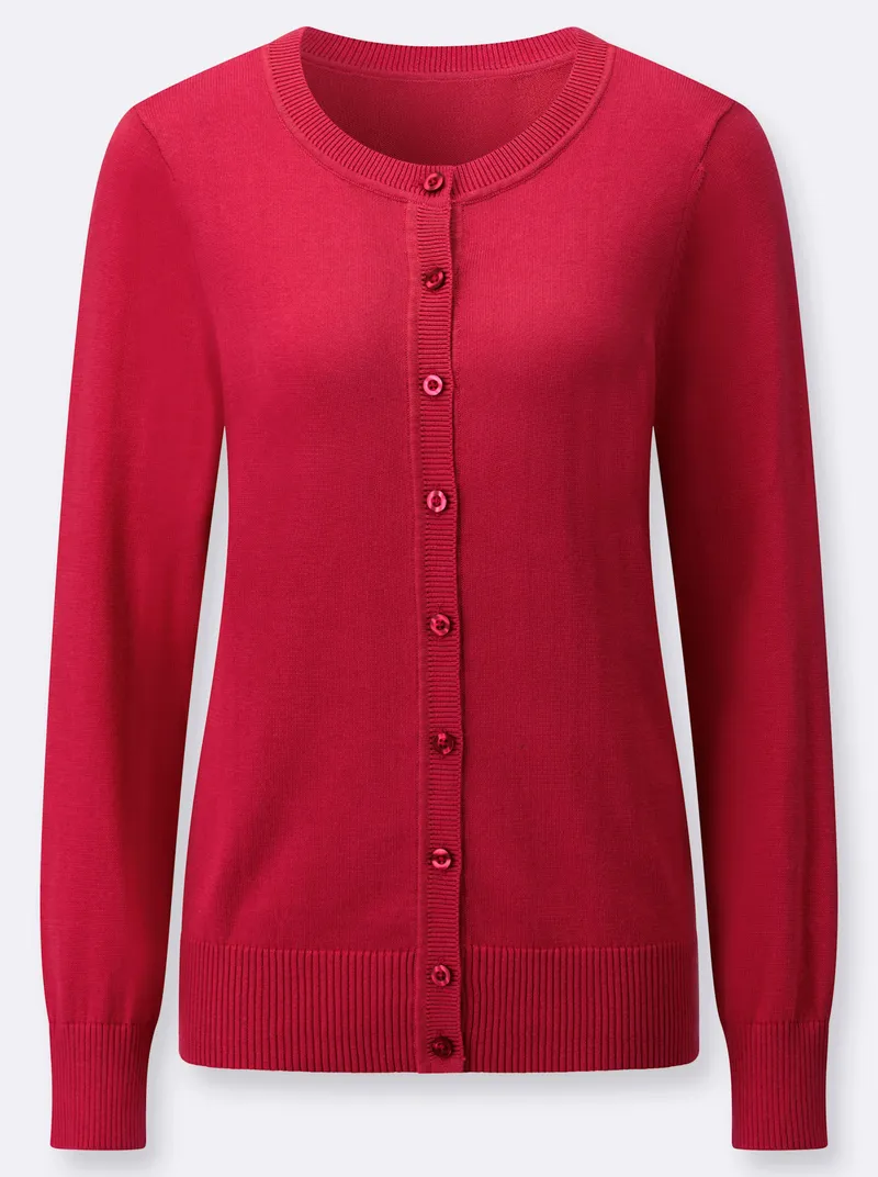 Witt Cardigan, Rot, – Produktbild 1 von 2