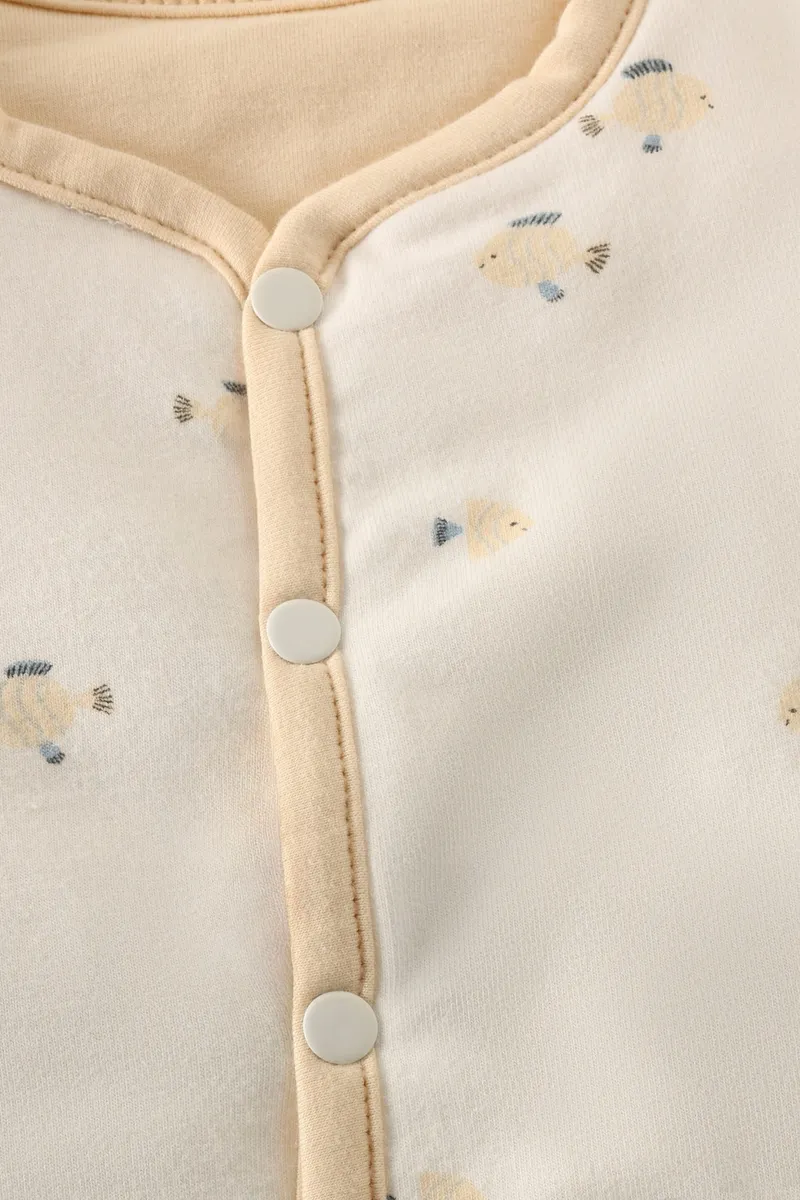 Noppies Newborn Sommer jacke - Reversible indoor, Grau, – Produktbild 3 von 3