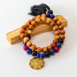 Divasya Divasya Mala Armband Sandalwood Bliss & Sandalwood Midnight - Wickelarmband – Produktbild 1 von 1