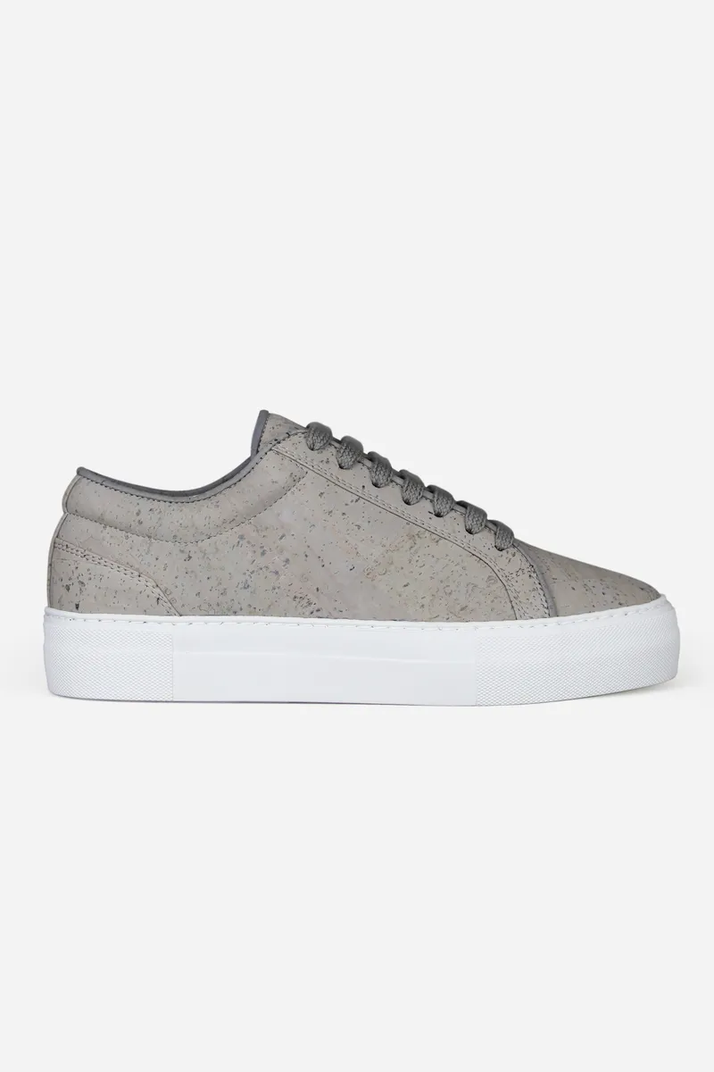 QURC QURC Herren vegan Sneaker Essential, Hellgrau, – Produktbild 2 von 2