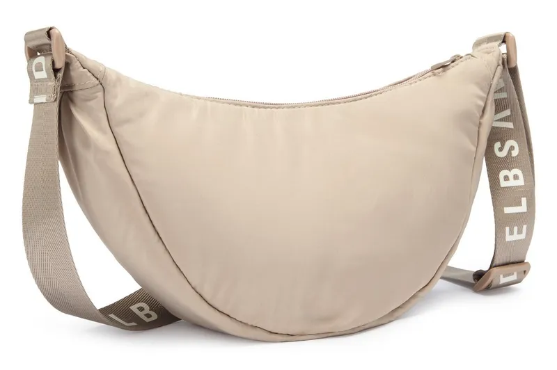 Elbsand Elbsand Umhängetasche Crossbody Bag, Minibag, Schultertasche, Damentasche, NEU Handtasche Damen zum Umhängen aus weichem Material VEGAN, Beige, – Produktbild 1 von 8