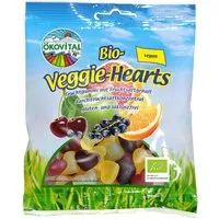 Ökovital ÖKOVITAL Vegane Bio-Fruchtgummi "Veggie-Hearts", 80 g – Produktbild 1 von 1