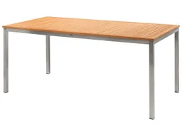 Garden Pleasure Garden Pleasure Gartentisch "Luice" 180 x 90 cm, Edelstahl/Teak FSC zertifiziert – Produktbild 1 von 1