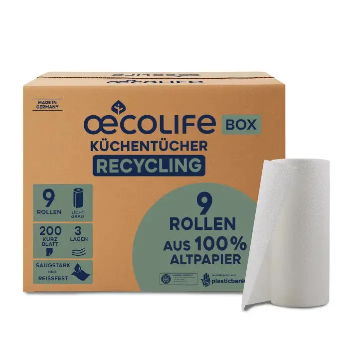 oecolife Küchentücher Box RECYCLING – Produktbild 1 von 1