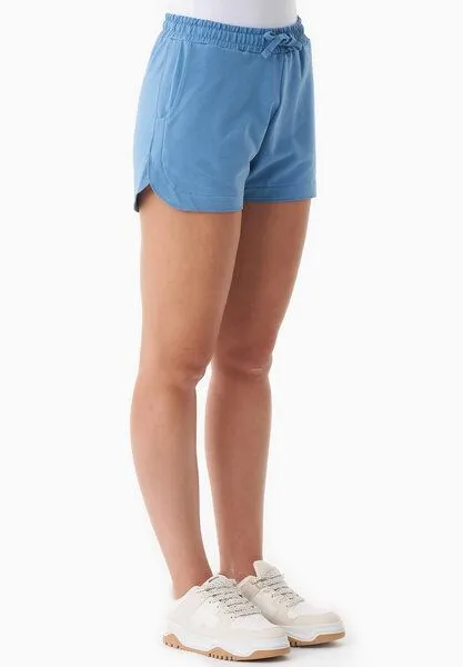 ORGANICATION ORGANICATION SANNDRA | Leichte Sweatshorts aus Bio-Baumwolle, Blue fog, – Produktbild 2 von 4