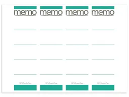 Memo memo Laser-Rückenschilder 192x61 grün – Produktbild 1 von 1