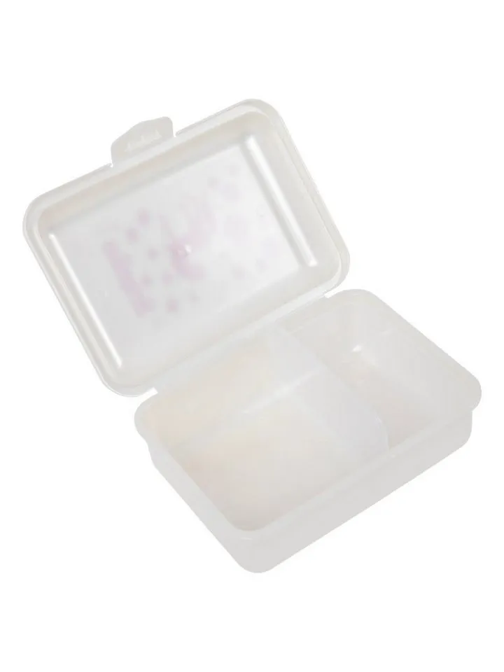 Ergobag Ergobag Lunchbox Brotdose, Kunststoff, (Brotdose, 1-tlg., 1x Brotdose), spülmaschinengeeignet bis 45 Grad, Handwäsche empfohlen, Weiß, – Produktbild 5 von 5