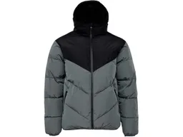 Mazine MAZINE Herren-Steppjacke "Duns Puffer" mit Kapuze, black/bottle, Gr. M – Produktbild 1 von 1
