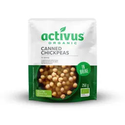Activus Activus BIO Kichererbse in salzigen Guss 250 g – Produktbild 1 von 1
