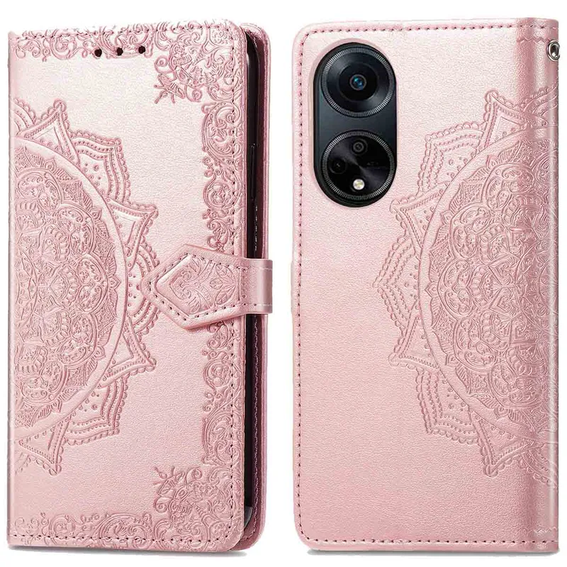 imoshion imoshion Mandala Klapphülle für das Oppo A98, Rosegold, – Produktbild 1 von 1