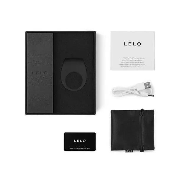 LELO Sexring für Paare - LELO TOR 2, Schwarz, – Produktbild 3 von 4