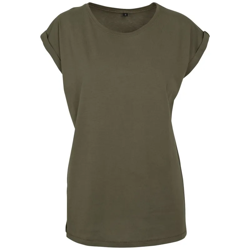 Build Your Brand Build Your Brand Build your Brand Damen T-Shirt 56.0021 Gr. XS olive – Produktbild 1 von 1