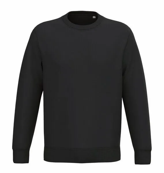 Greenspired Greenspired Umweltfreundliches Unisex- Rundhals Sweatshirt 280g/m² XXS- 4XL, Schwarz, – Produktbild 1 von 1