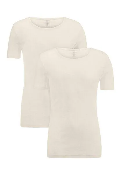 hessnatur hessnatur T-Shirt PURE COTTON aus reiner Bio-Baumwolle, Natur, – Produktbild 2 von 4