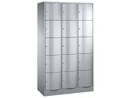 C+P C+P Schließfachschrank 3 Türme lg/si 5er – Produktbild 1 von 1