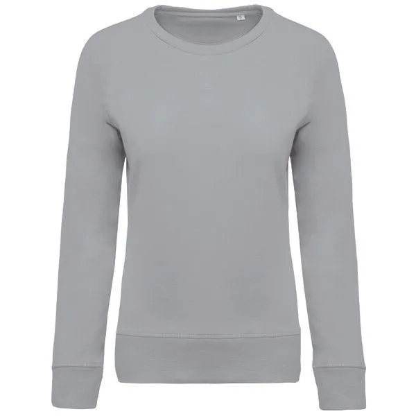 Greenspired Greenspired Damen Bio Raglan Sweatshirt 300g/m² XS - XXL, Schneegrau, – Produktbild 1 von 1